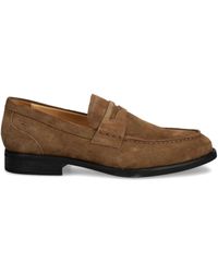 Vagabond Shoemakers - Suede Penny Loafers - Lyst