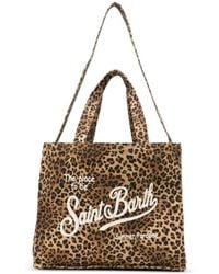 MC2 Saint Barth - Essential Leopard-Print Tote Bag - Lyst