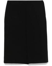 Gucci - Wollen Crêpe Midi-Rok - Lyst
