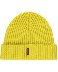 Moorer - Ribbed Beanie Hat - Lyst