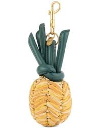 Anya Hindmarch - Pineapple-Shaped Raffia Bag Charm - Lyst