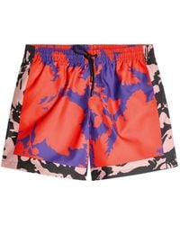 Dries Van Noten - Printed Swim Shorts - Lyst