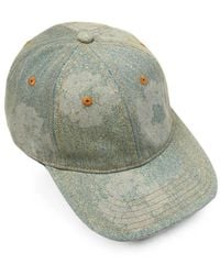 DENIM TEARS - Wreath Denim Cap - Lyst