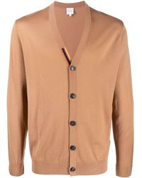 Paul Smith - V-Neck Merino Cardigan - Lyst