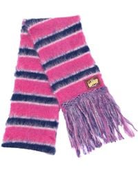 Marni - Gestreifter Strickschal - Lyst