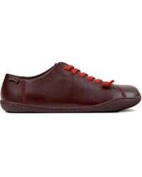 Camper - Peu Cami Leather Lace-Up Sneakers - Lyst
