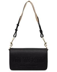 Love Moschino - Embossed-Logo Shoulder Bag - Lyst