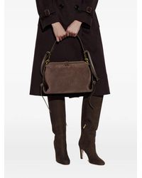 Yuzefi - Bento Suede Shoulder Bag - Lyst