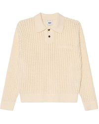 Obey - Duane Open-Knit Polo Shirt - Lyst