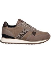 Napapijri - Logo-Patch Sneakers - Lyst