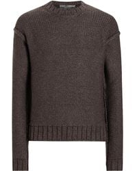 Dolce & Gabbana - Wool And Cashmere Pullover - Lyst