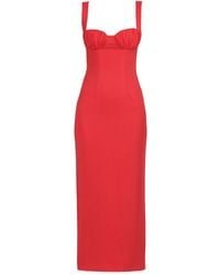 ROWEN ROSE - Ärmelloses Kleid Mit Raffungen - Lyst