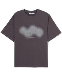 B+ AB - Text-embossed Cut-out T-shirt - Lyst