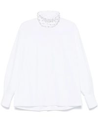 Fabiana Filippi - Poplin Shirt - Lyst