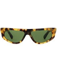 Jacquemus - Casco Tortoiseshell Geometric Sunglasses - Lyst