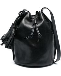 Il Bisonte - Silvia Leather Bucket Bag - Lyst