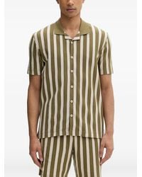 Marc O' Polo - Chemise Rayée À Manches Courtes - Lyst
