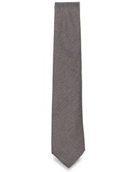 Canali - Textured Silk Tie - Lyst