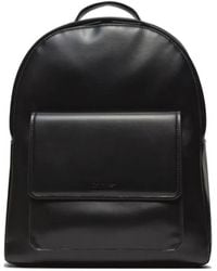Calvin Klein - Logo-Debossed Smooth Backpack - Lyst
