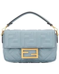Fendi - Bolso shopper Baguette mini con relieve - Lyst
