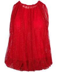 Sportmax - Round-Neck Blouse - Lyst