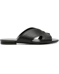 SERGIO MORETTI FIRENZE - Cut-Out Detail Sandals - Lyst