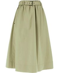 Brunello Cucinelli - ベルテッド スカート - Lyst