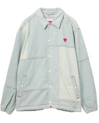 AAPE BY A BATHING AP - Logo-Patched Denim Jacket - Lyst