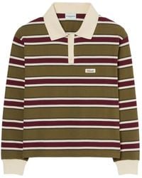 Claudie Pierlot - Polo Rayé À Manches Longues - Lyst