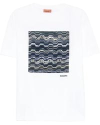 Missoni - Zigzag-Print T-Shirt - Lyst