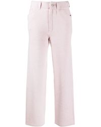 Barrie - High-Rise Straight-Leg Trousers - Lyst