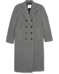 Sportmax - Jas Met Visgraatpatroon - Lyst