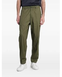 Low Brand - Elasticated-Waistband Flap-Pocket Trousers - Lyst