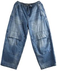 Alexander Wang - Low-Waist Oversized Cargo Broek - Lyst