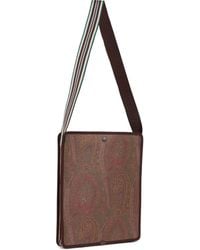 Etro - Borsa Messenger Arnica Media Con Stampa Paisley - Lyst