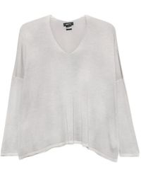 Avant Toi - Pull À Col V - Lyst