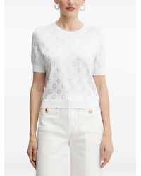 Guess - Top Met Korte Mouwen En Logo - Lyst