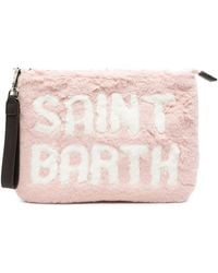MC2 Saint Barth - Mini Phone Bag Teddy Clutch Bag - Lyst
