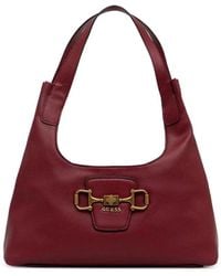 Guess - Sunset Horsebit-Detail Shoulder Bag - Lyst