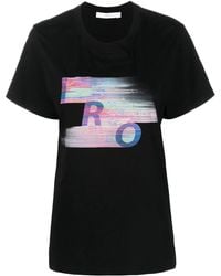 IRO - T-Shirt À Logo Imprimé - Lyst