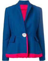 Marni Blazer con peplum - Azul