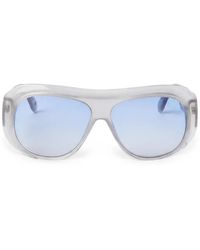 Palm Angels - Elfin Gradient-Lens Pilot-Frame Sunglasses - Lyst
