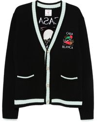 CASABLANCA - Bestickter Cardigan - Lyst