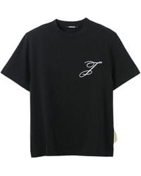Jacquemus - Logo-Embroidered T-Shirt - Lyst