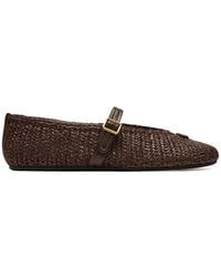 COACH - Sculpted C Mary Jane Ballet Flats - Lyst
