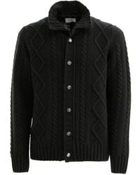 Barba Napoli - Cable-Knit Cardigan - Lyst