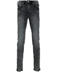 Purple Brand - Stonewashed Mid-rise Jeans - Lyst