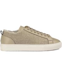 Doucal's - Lace-Up Leather Sneakers - Lyst