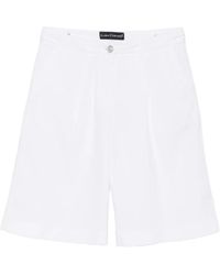 Luisa Cerano - Pleated-Detail Shorts - Lyst