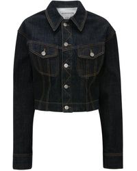 Victoria Beckham - ボタン デニムジャケット - Lyst